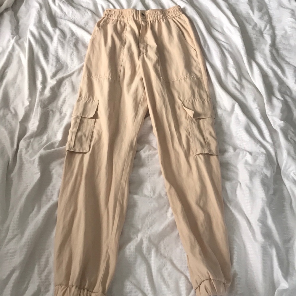 ZAFUL Tan Cargo Joggers